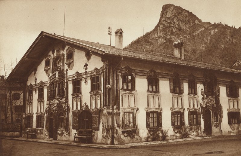 Dr. Lang-Haus in Oberammergau von Otto Ballerstedt