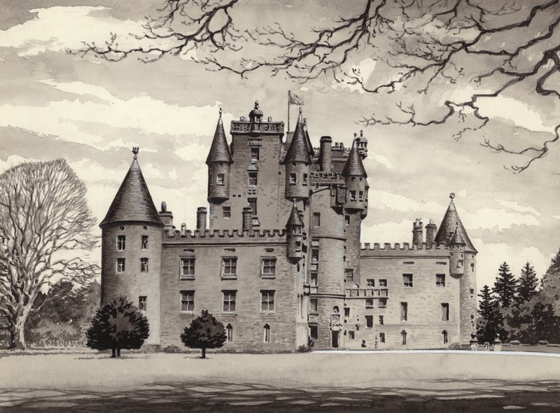 Schloss Glamis von Pat (1907 95) Nicolle