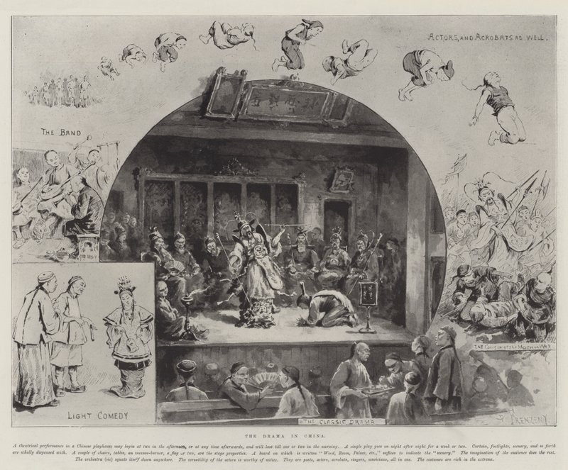 Das Drama in China von Paul Frenzeny