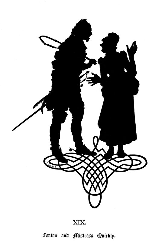 Fenton und Frau Quickly von Paul Konewka
