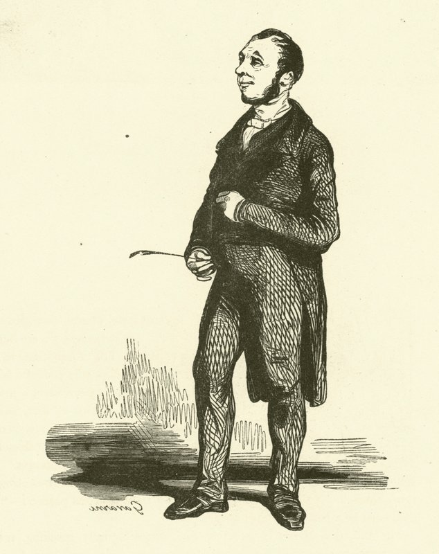 Der Notar von Paul after Gavarni