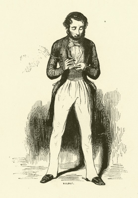 Der Börsenmakler von Paul after Gavarni