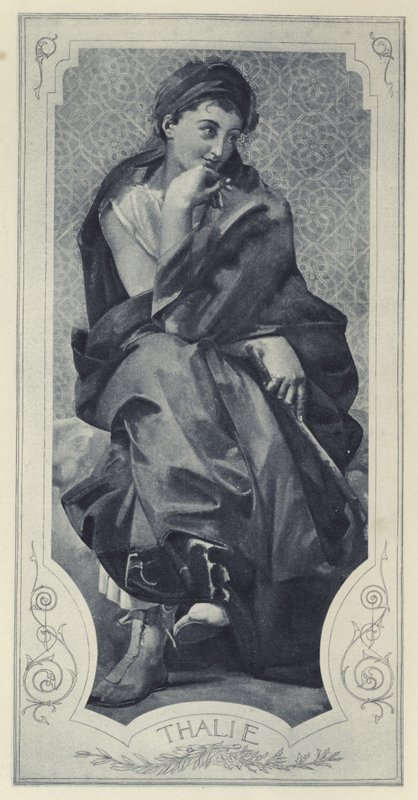 Thalia, Muse der Komödie von Paul Baudry