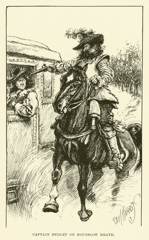 Kapitän Dudley auf Hounslow Heath von Paul Hardy