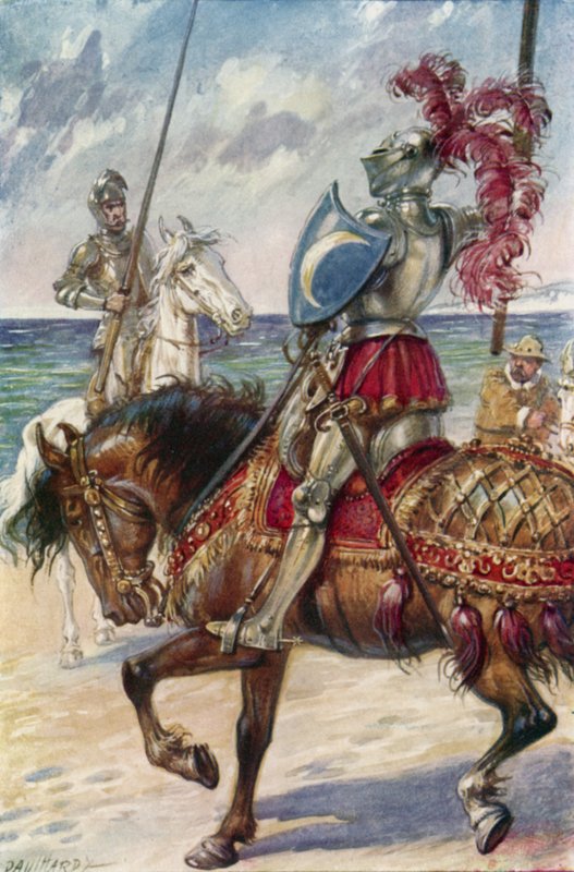 Der Ritter des Weißen Mondes von Paul Hardy