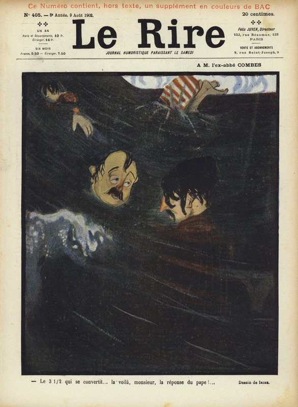 Illustration für Le Rire von Paul Iribe