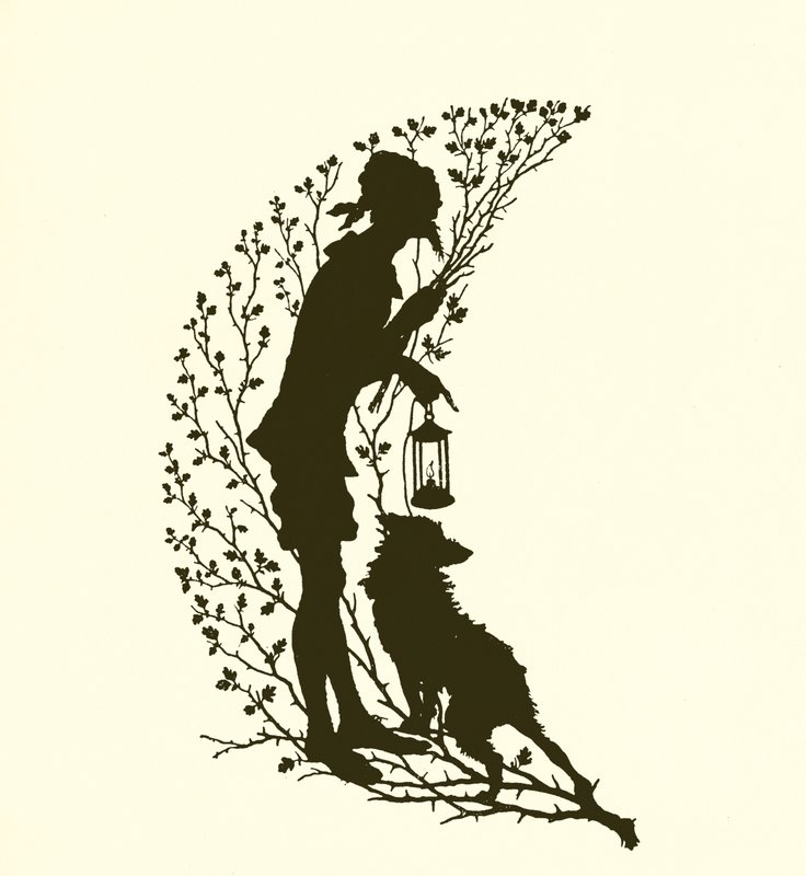 Ein Sommernachtstraum, Silhouette von Paul Konewka