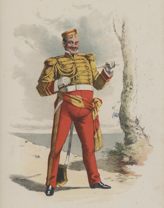 Kapitän Zunica von Percy Anderson