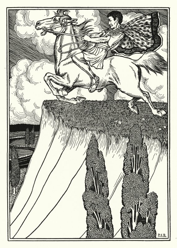 Der Tod des Antiochus gerächt von Percy James Billinghurst