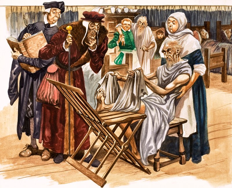 Ärzte und Krankenhäuser in Tudor-Zeiten von Peter Jackson