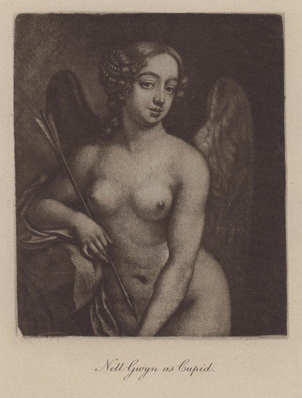 Nell Gwyn als Amor von Peter Cross