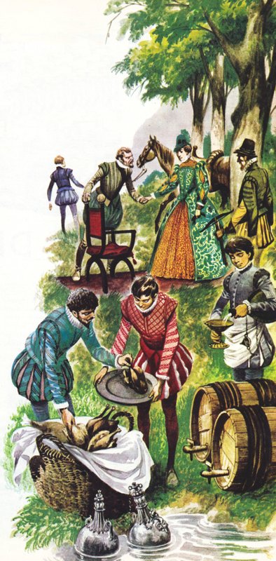 Ein Picknick für Königin Elisabeth I. von Peter Jackson