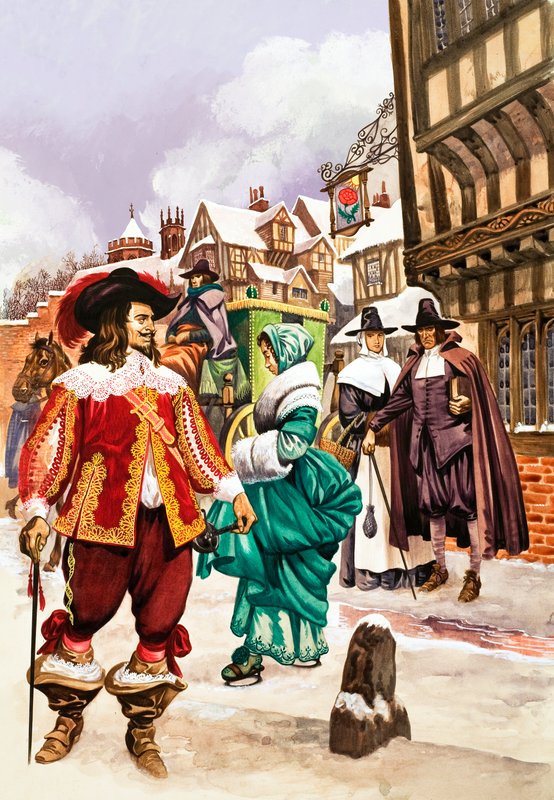 Kavalier im London des 17. Jahrhunderts von Peter Jackson