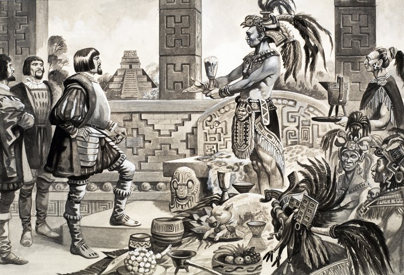Hernando Cortes in Mexiko von Peter Jackson