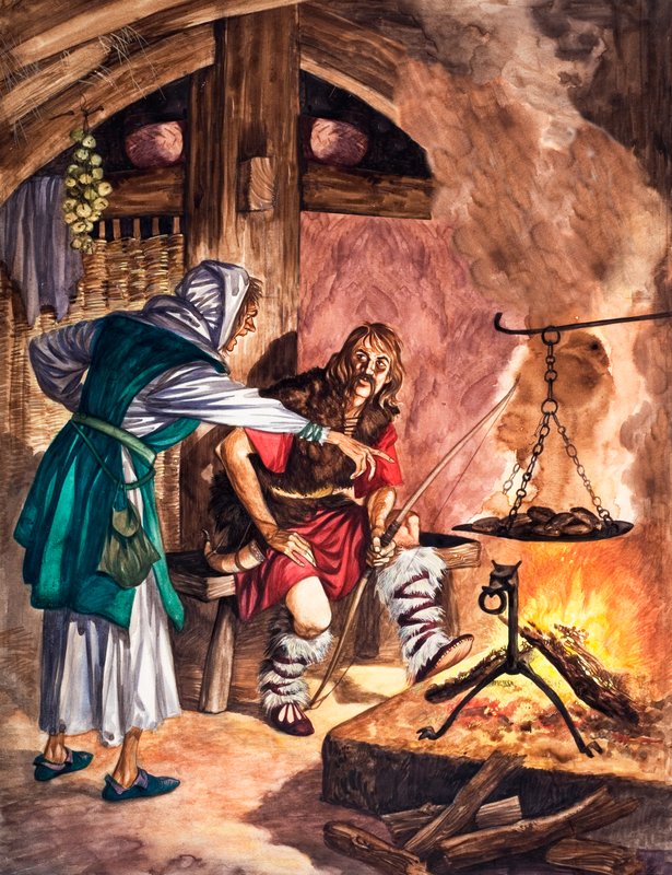 König Alfred der Große und die Kuchen von Peter Jackson