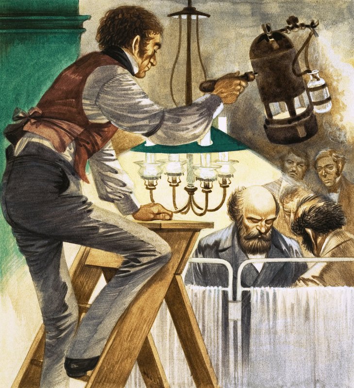 Beleuchtung einer Operation von Peter Jackson