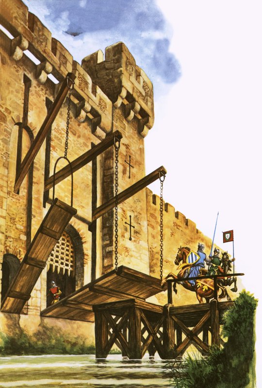Das Hochziehen der Zugbrücke von Peter Jackson