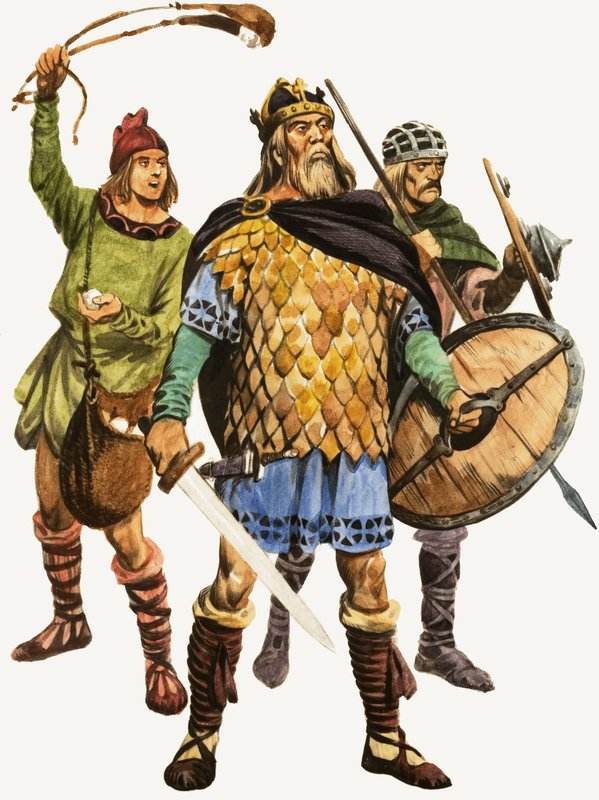 Sächsischer Krieger von Peter Jackson