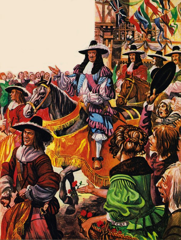 Die Restauration von König Karl II. von Peter Jackson