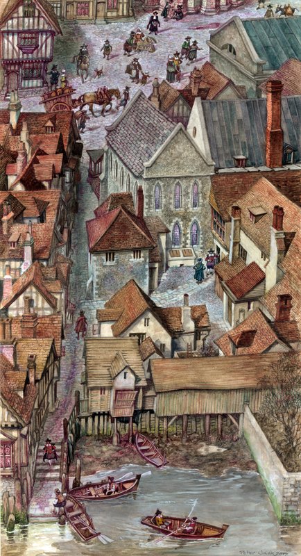 Unidentifizierte Londoner Ansicht von Peter Jackson