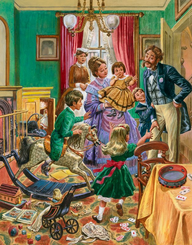 Viktorianisches Kinderzimmer von Peter Jackson