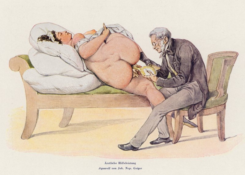 Medizinische Hilfe von Peter Johann Nepomuck Geiger