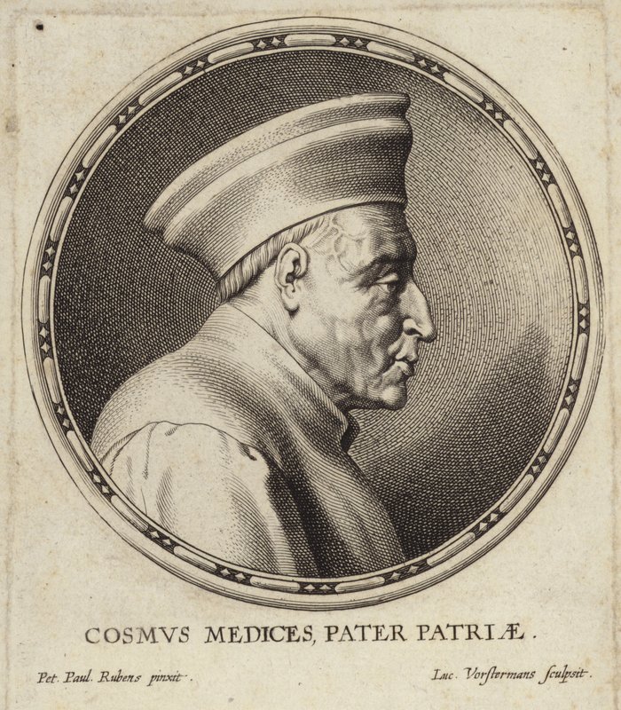 Porträt von Cosimo de