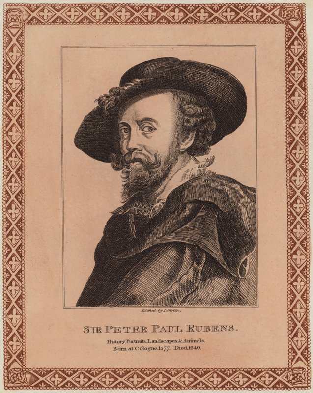 Porträt von Peter Paul Rubens von Peter Paul Rubens