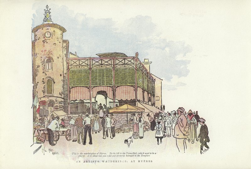 Wanderungen eines Künstlers in Hyères von Phil May