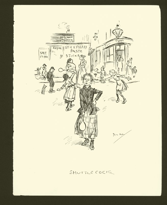 Illustration für Phil Mays Gutter-Snipes von Phil May