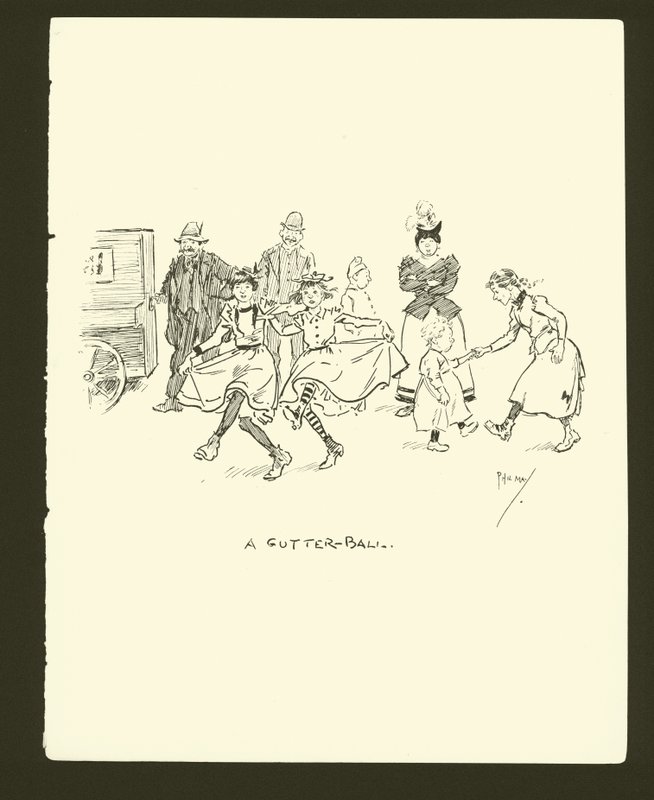 Illustration für Phil Mays Gutter-Snipes von Phil May
