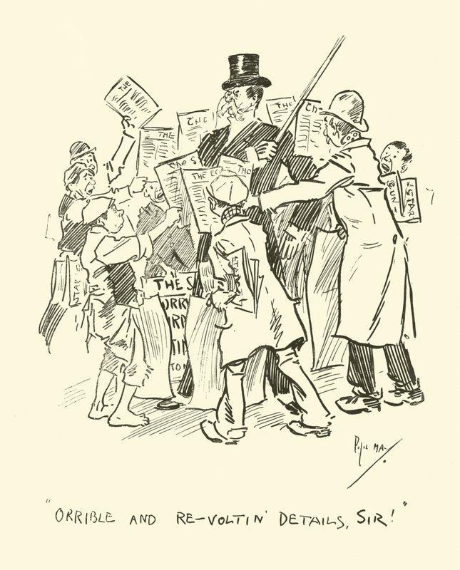 Illustration für Phil Mays Gutter-Snipes von Phil May