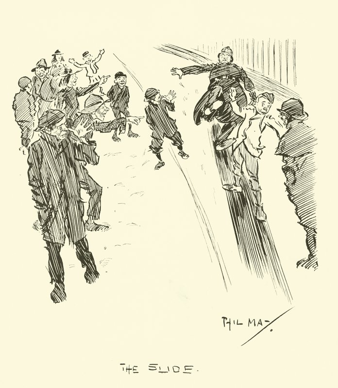 Illustration für Phil Mays Gutter-Snipes von Phil May