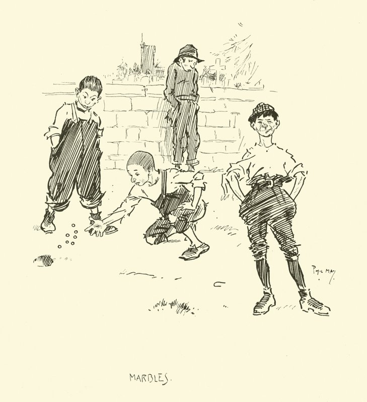 Illustration für Phil Mays Gutter-Snipes von Phil May