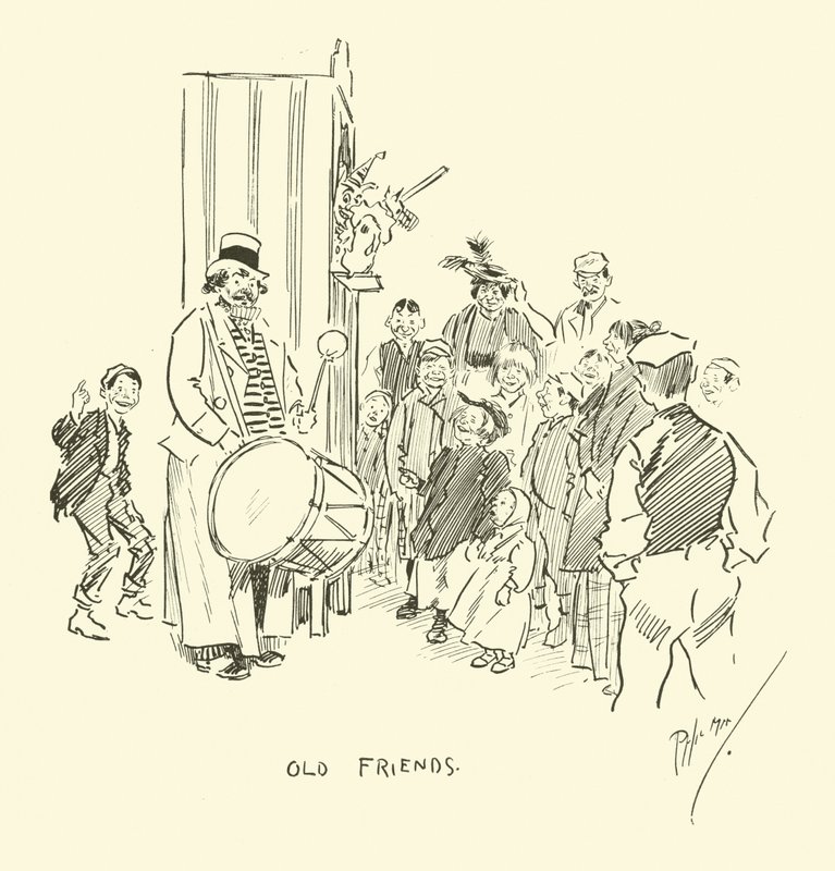 Illustration für Phil Mays Gutter-Snipes von Phil May