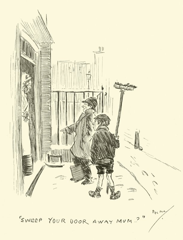 Illustration für Phil Mays Gutter-Snipes von Phil May