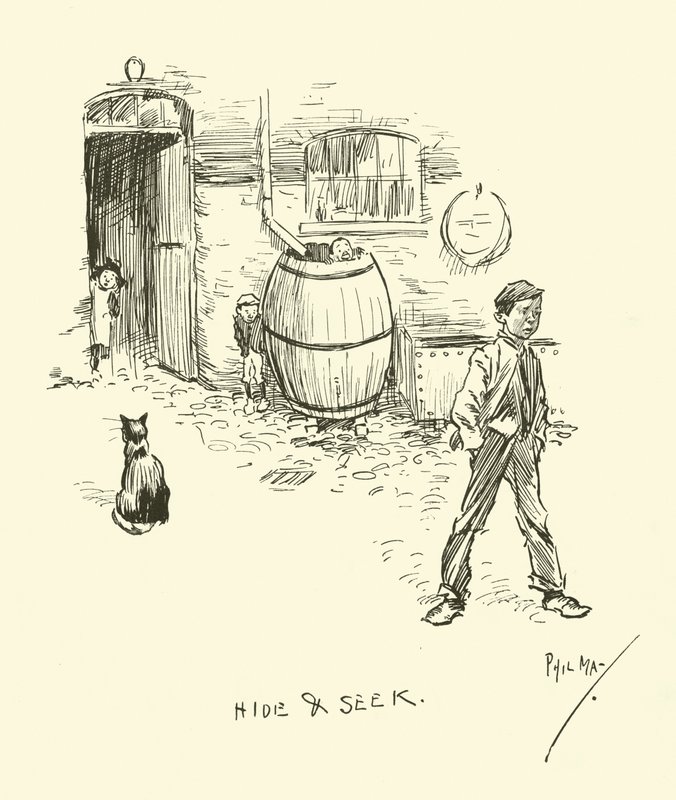 Illustration für Phil Mays Gutter-Snipes von Phil May
