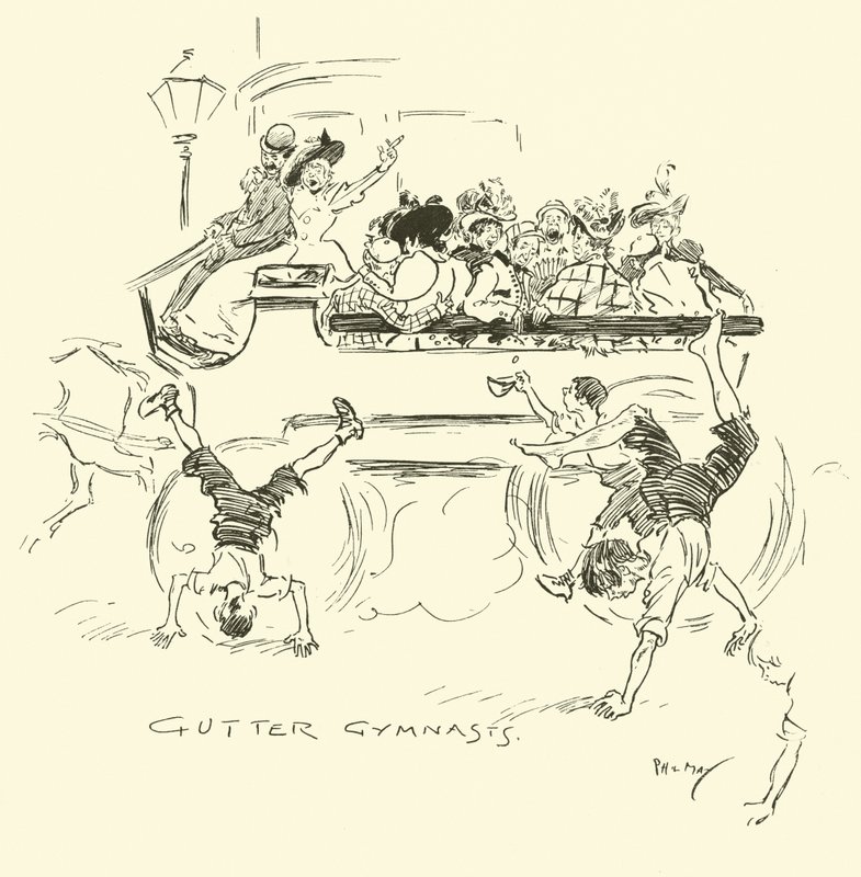 Illustration für Phil Mays Gutter-Snipes von Phil May