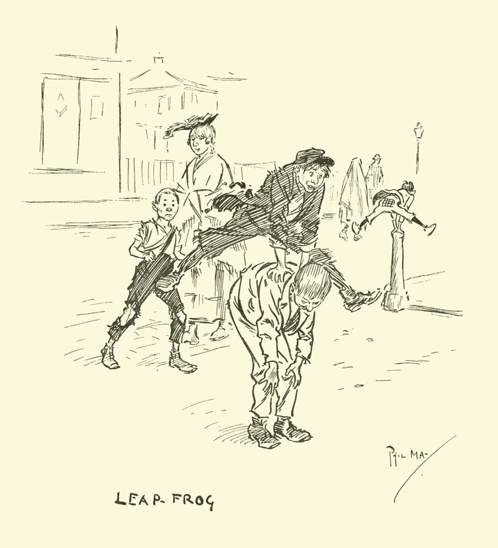 Illustration für Phil Mays Gutter-Snipes von Phil May