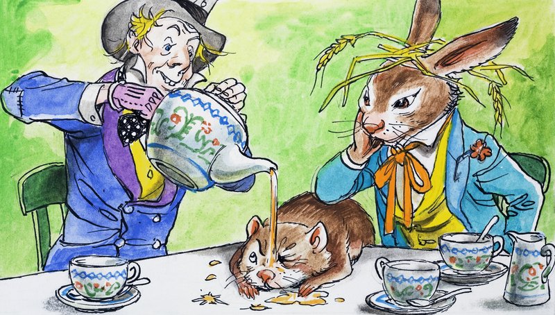 Alice im Wunderland von Philip Mendoza