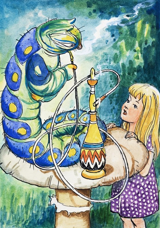 Alice im Wunderland von Philip Mendoza