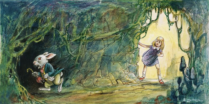 Alice im Wunderland von Philip Mendoza