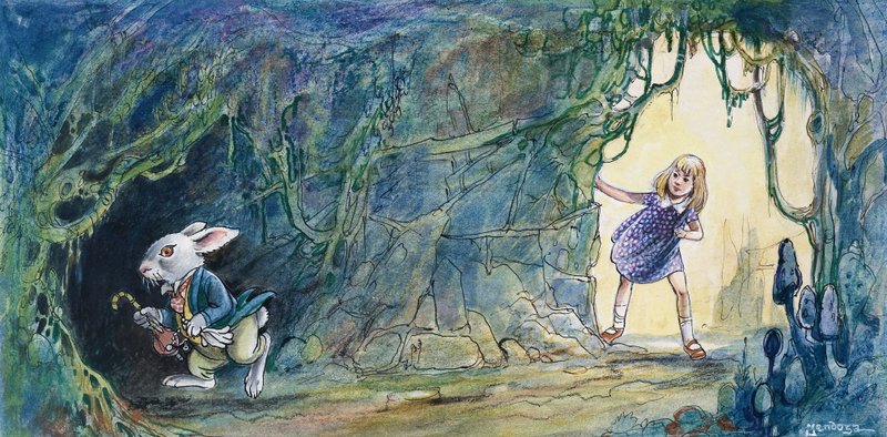 Alice im Wunderland von Philip Mendoza