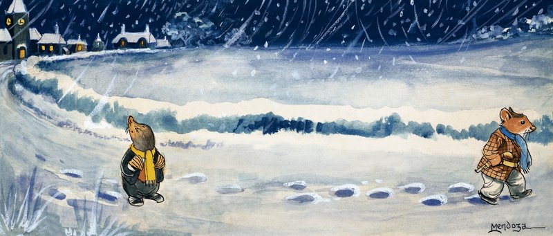 Der Wind in den Weiden von Philip Mendoza