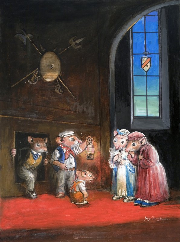 Stadtmaus und Landmaus von Philip Mendoza