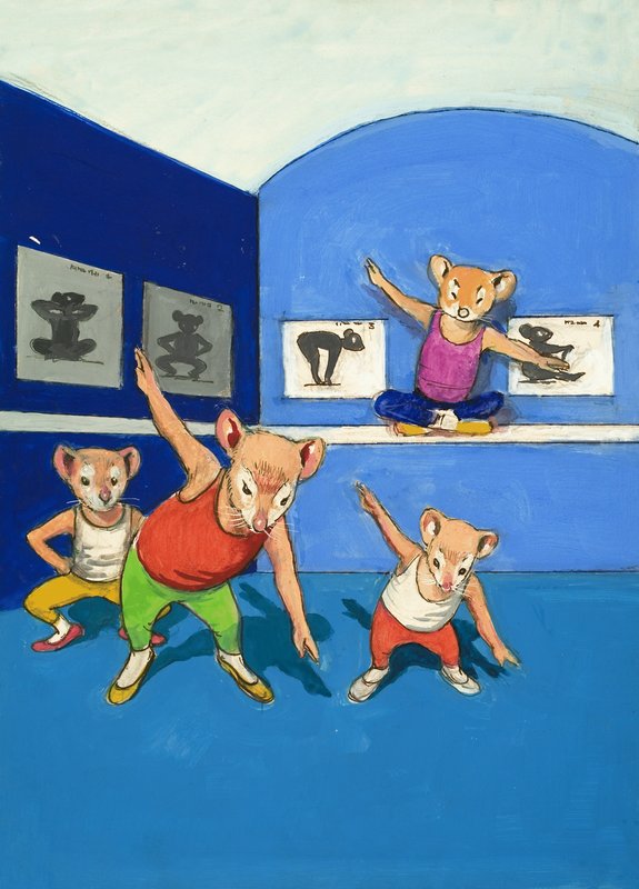 Stadtmaus und Landmaus von Philip Mendoza