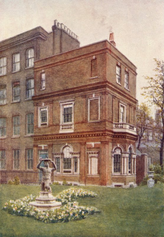 Gartenhaus, Clements Inn, 1883 von Philip Norman