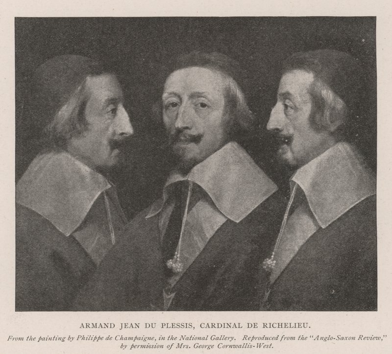 Armand Jean du Plessis, Kardinal de Richelieu von Philippe de Champaigne