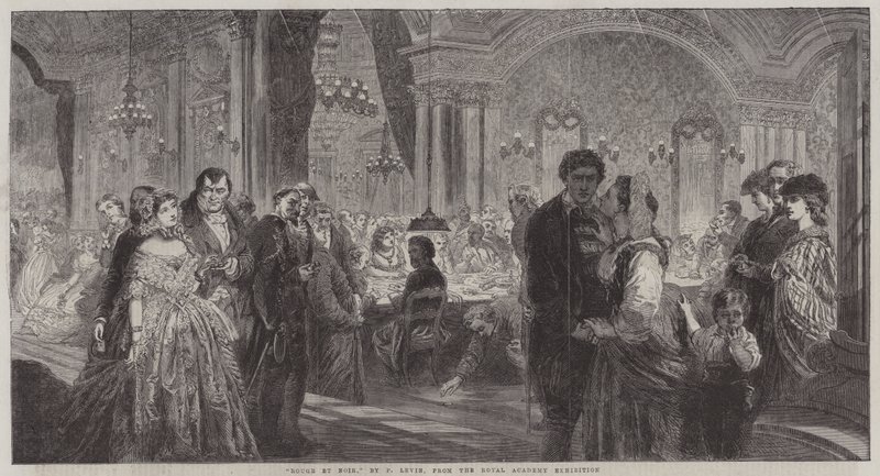 Rouge et Noir von Phoebus Levin