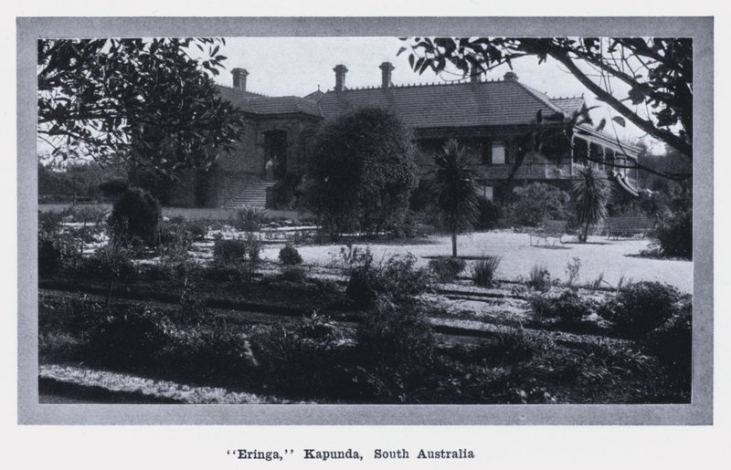 "Eringa," Kapunda, Südaustralien (s/w Foto) von Photographer Australian